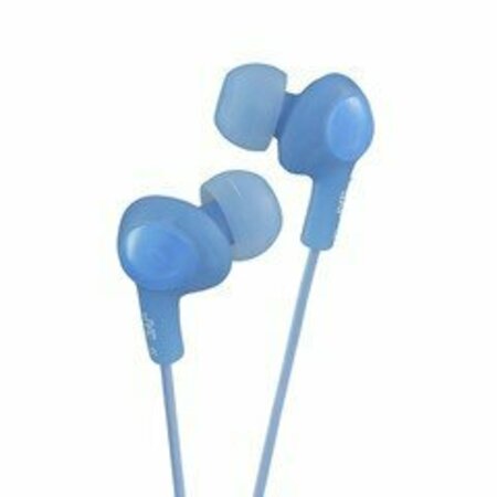 SWE-TECH 3C JVC Gumy Plus Inner-Ear Earbuds, Blue FWT5002-102BL